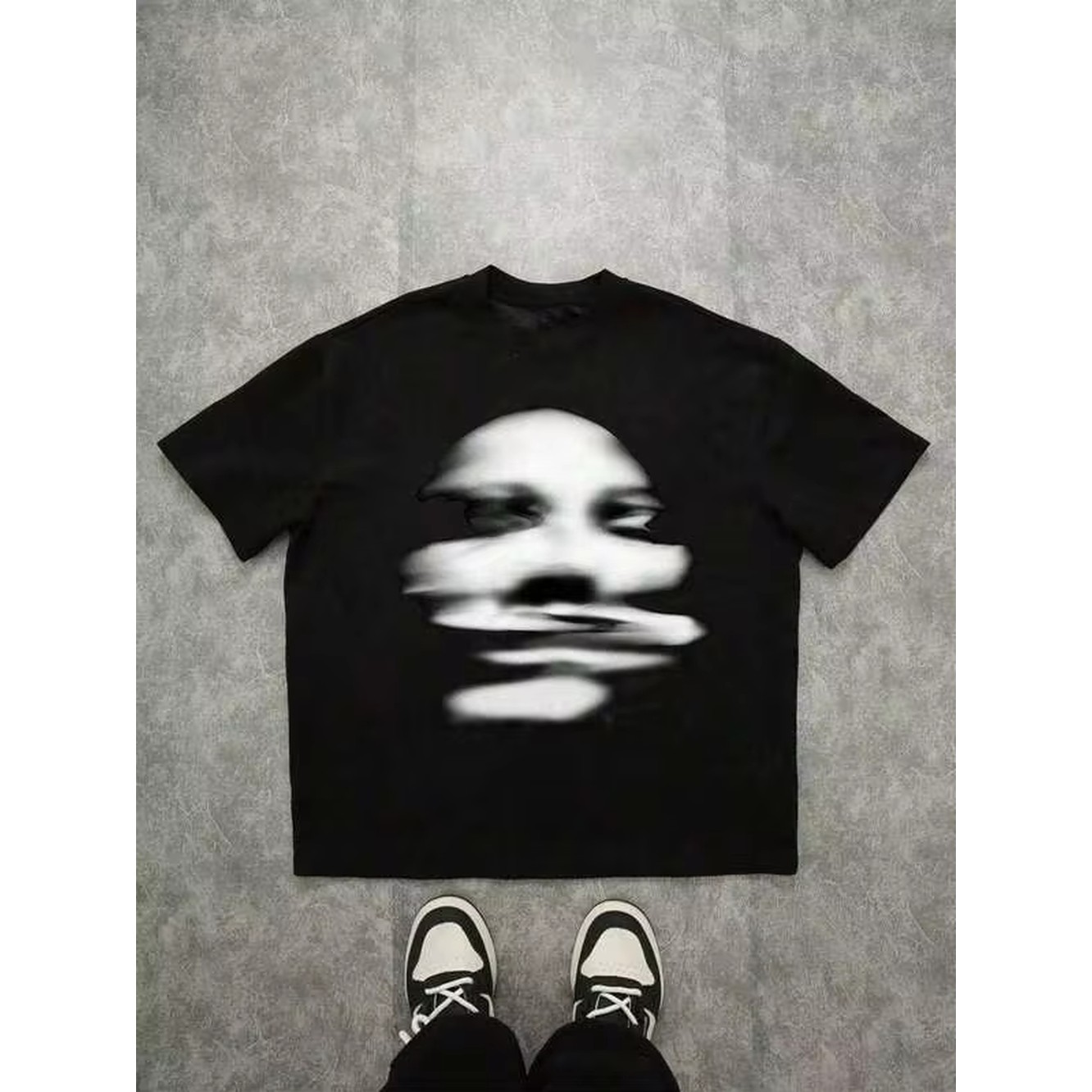 Summer Clothing Boys - Kaos Kasual Lengan Pendek Motif Abstrak