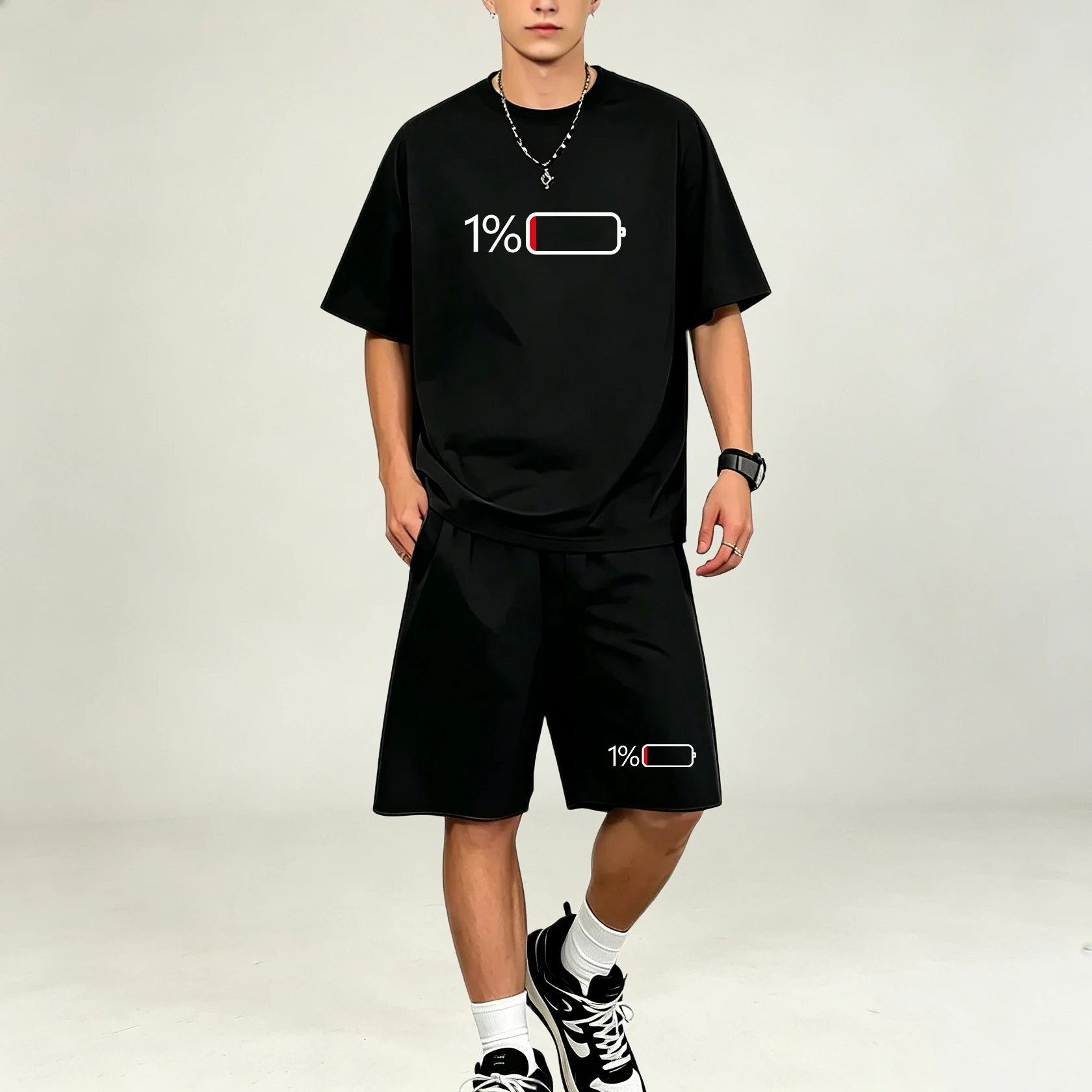 Summer Clothing Haul - Set Kaus Pria Terlaris Atasan Cetak
