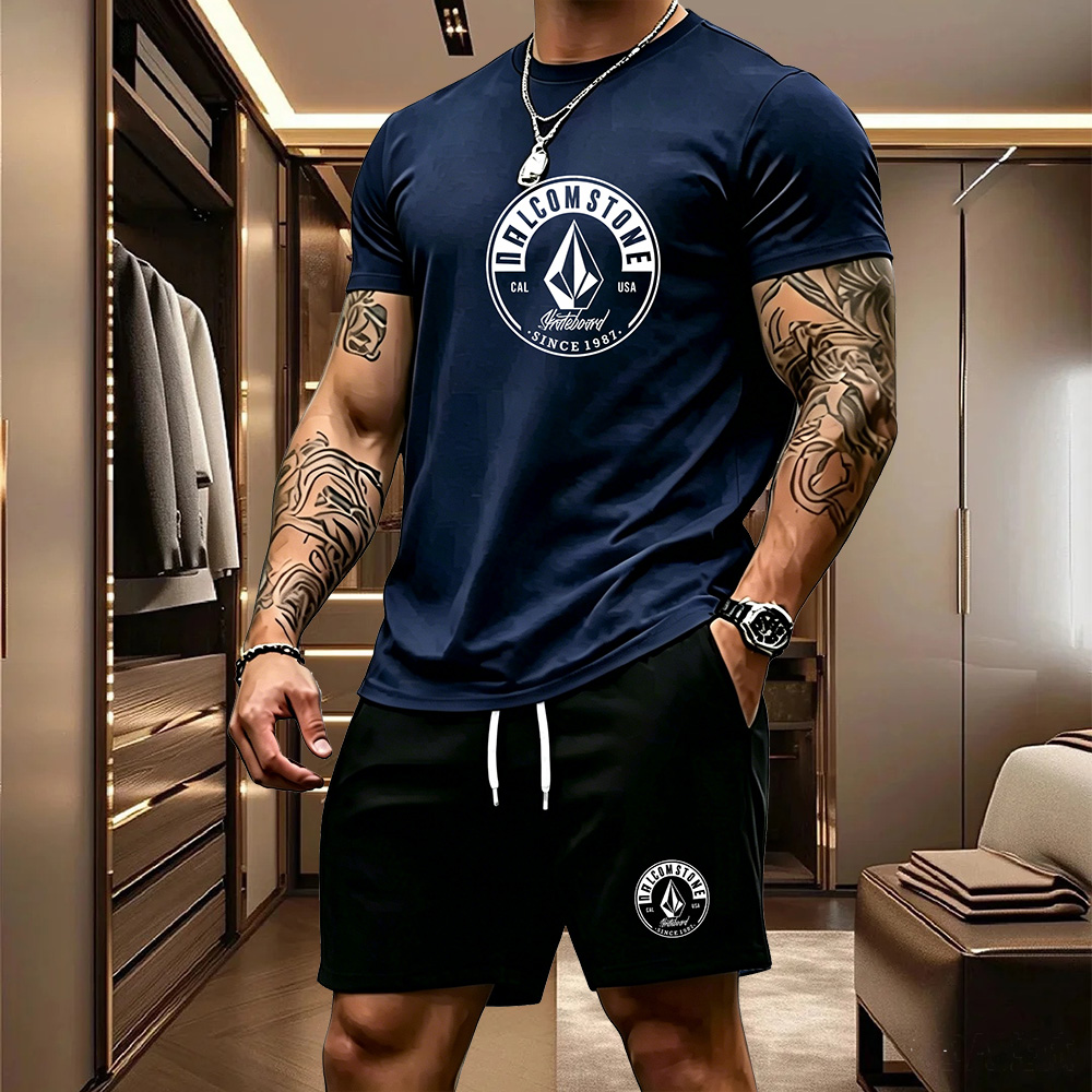 Summer Clothing Haul - Pakaian Olahraga Kasual Pria Set 2
