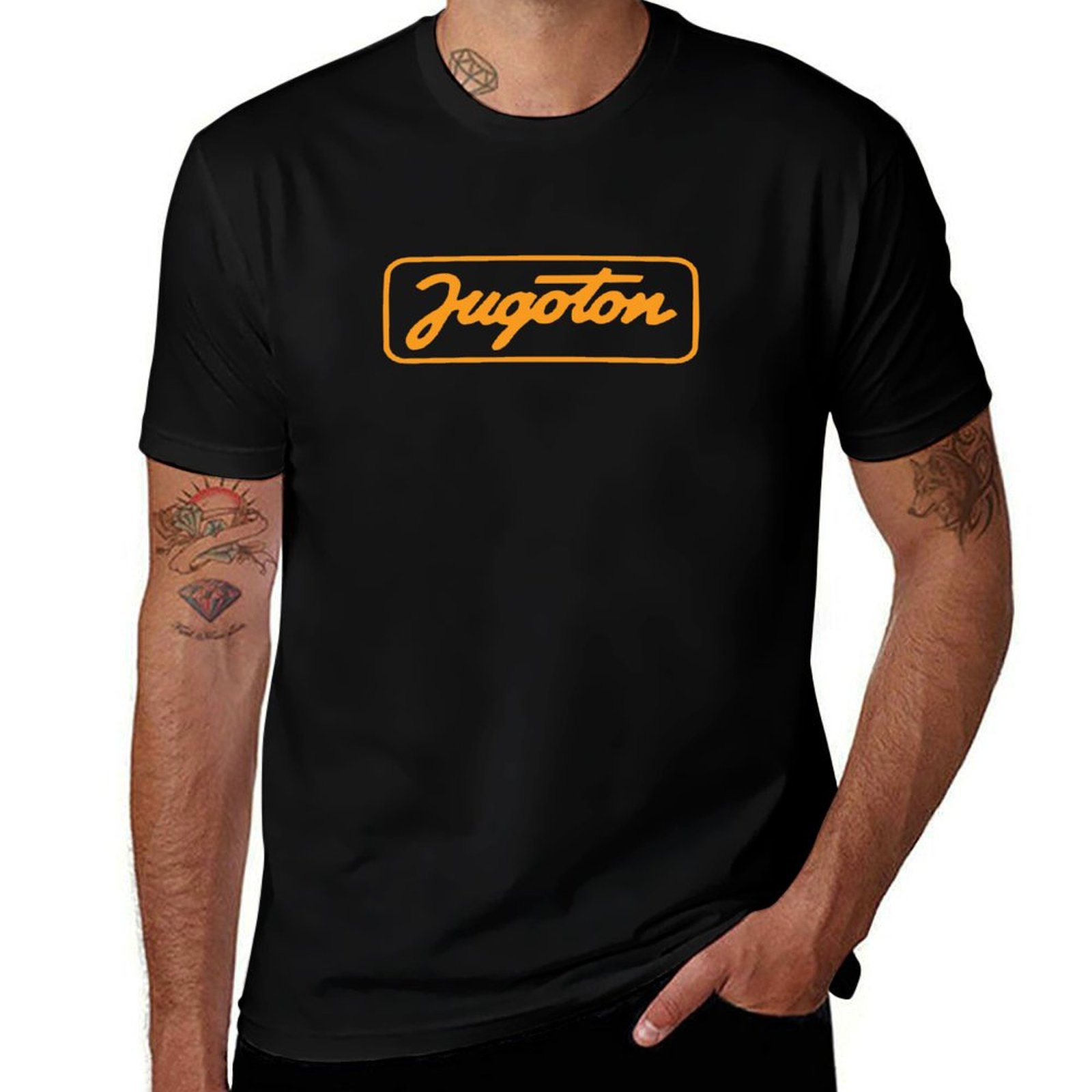 Summer Clothing Label - Kaus anime kaus oranye desain label