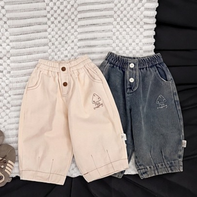 Summer Clothing Label - Celana Anak Laki-laki 2026 Musim Semi