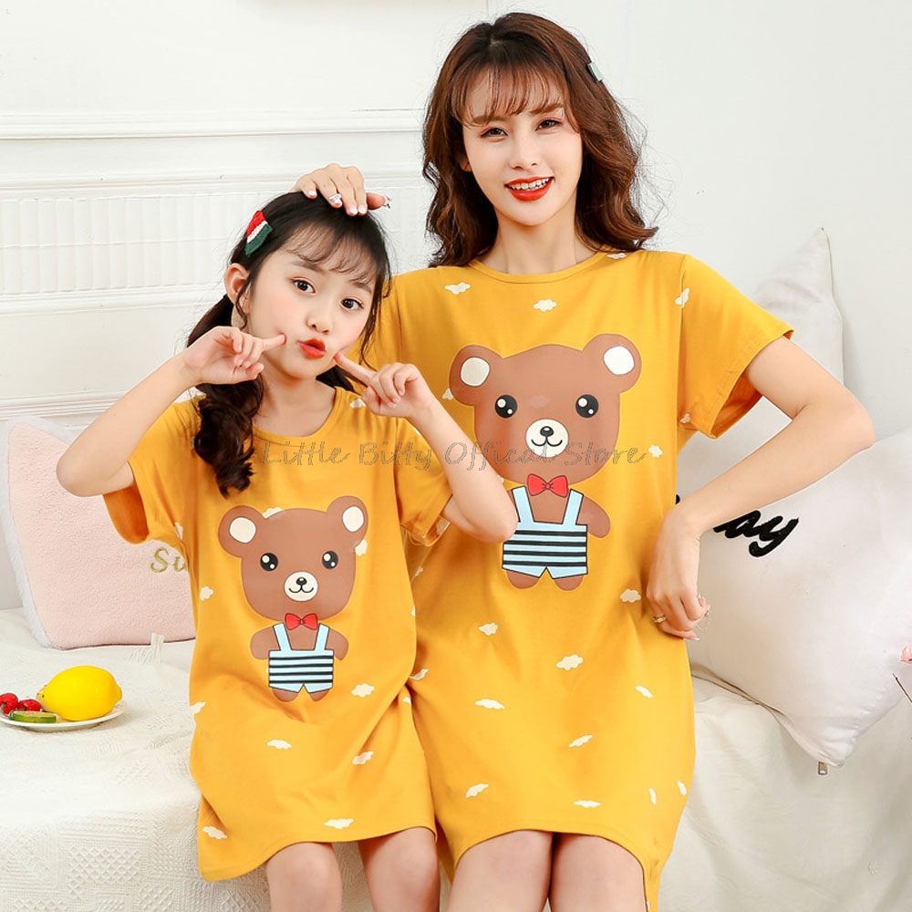 Summer Clothing For Teens - Gaun malam anak perempuan ibu musim