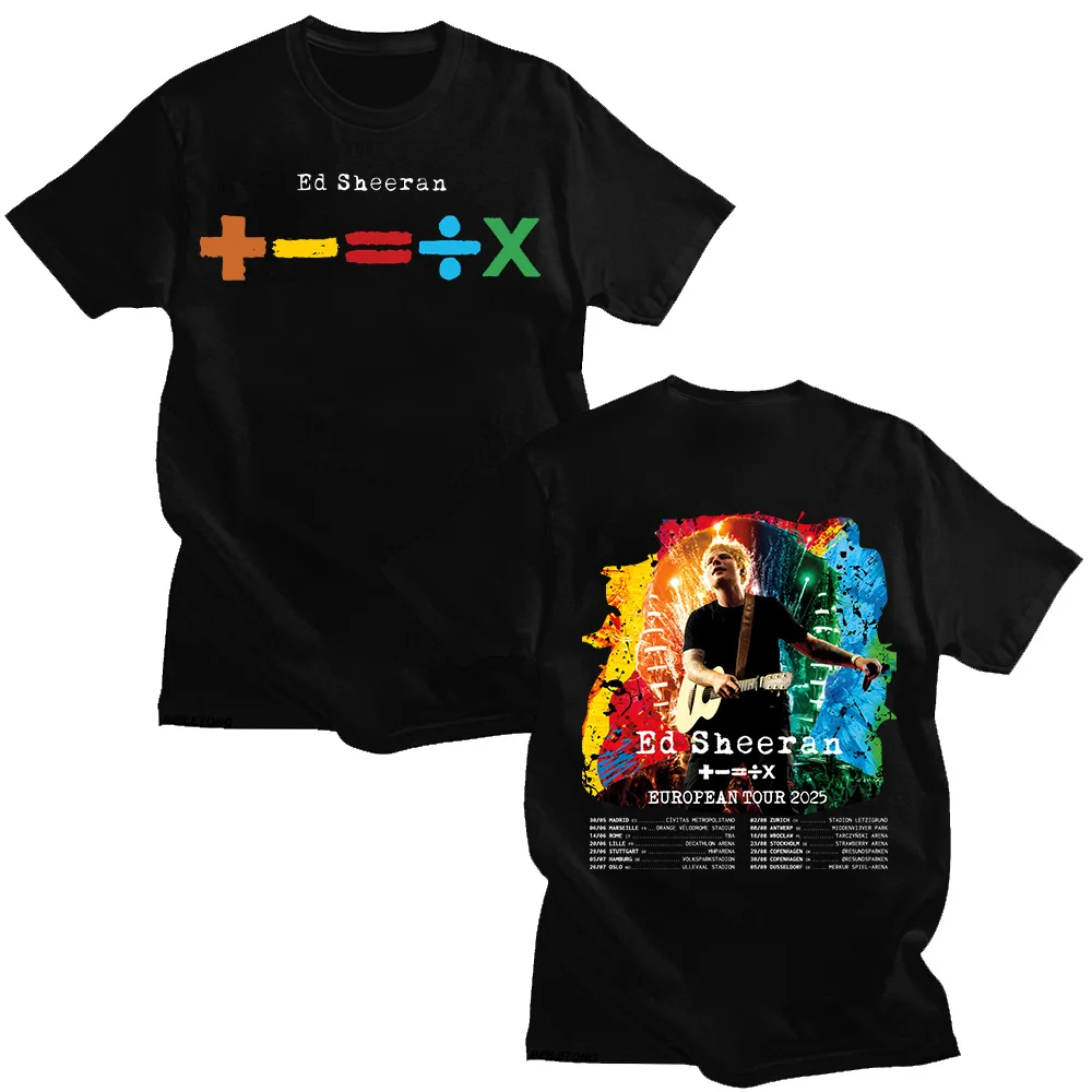 Summer Clothing Gif - Ed Sheeran Tur Eropa 2025 T-shirt