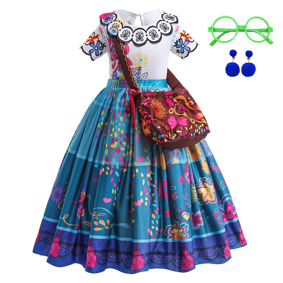 Summer Clothing Kids - Kostum Princess Anak perempuan Encanto Halloween