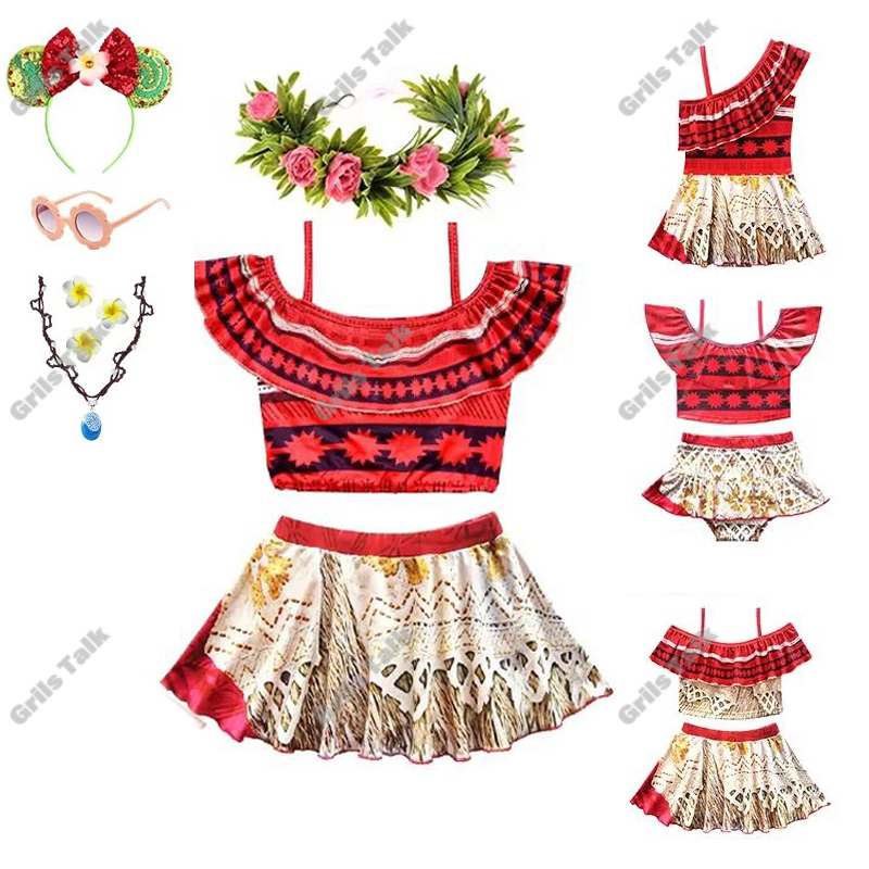 Summer Clothing Kids - Pakaian Renang Cosplay Putri Peri Musim