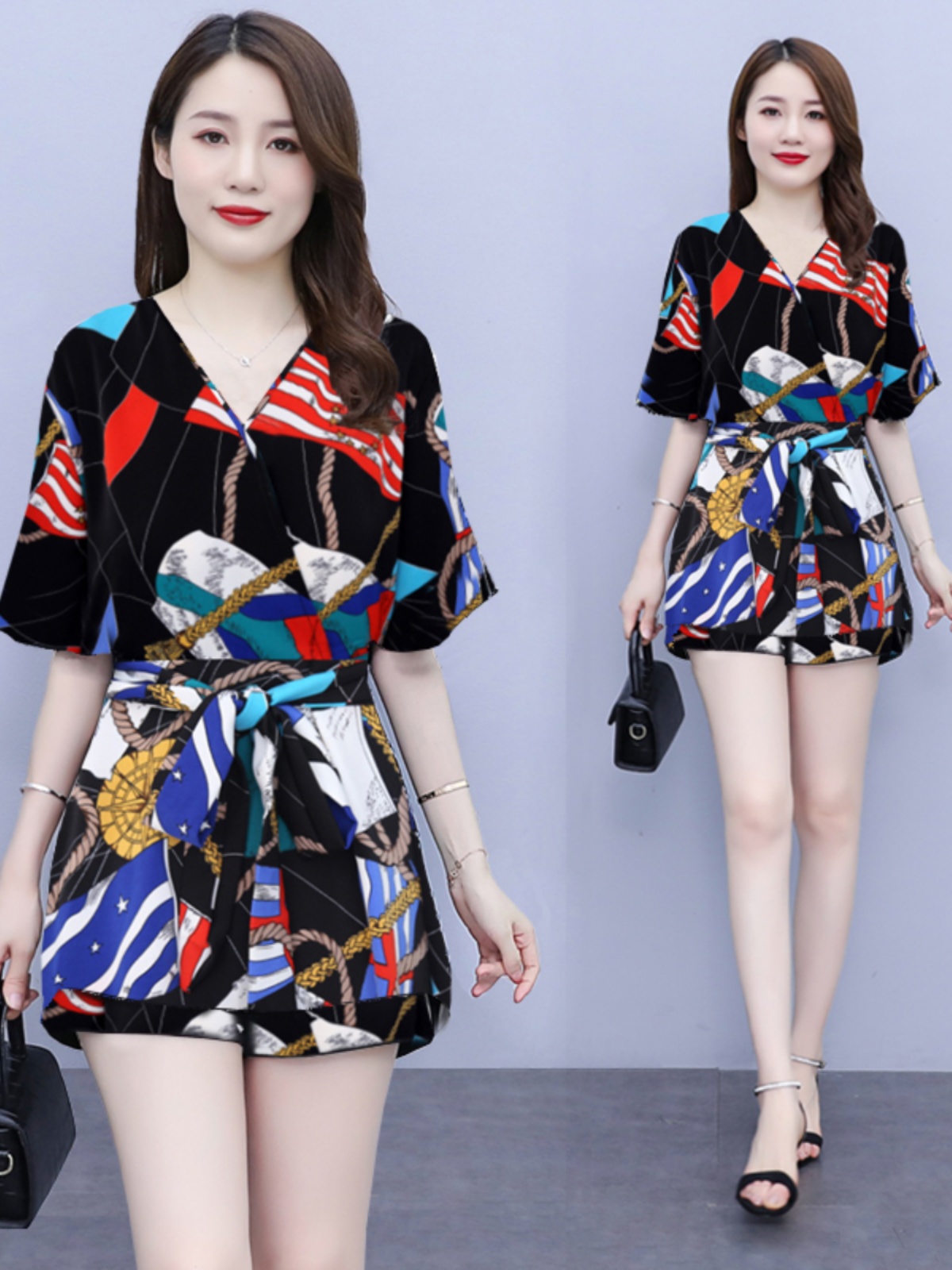 Summer Clothing Accessories - Pakaian Musim Panas Modis Wanita Ukuran