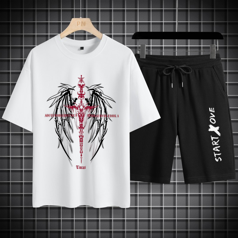1pcs Set Kaos Pria 2026 Musim  - Summer Youth Clothing ulasan dan harga