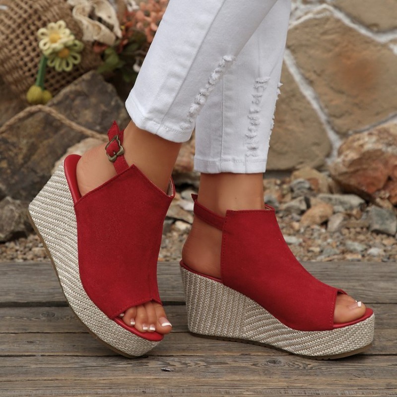 Sandal Wanita Musim Panas Plat - Espadrille Sandal Women ulasan dan harga