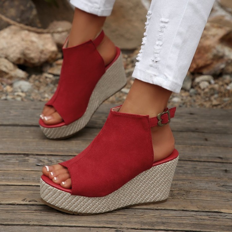 Sandal Wanita Musim Panas Plat - Espadrille Sandal Women ulasan dan harga
