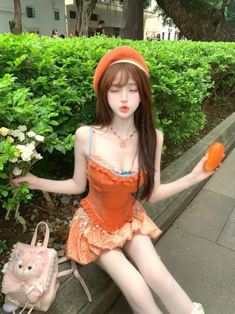 Atasan Kamisol Renda Gadis Man - Summer Clothing Kids ulasan dan harga