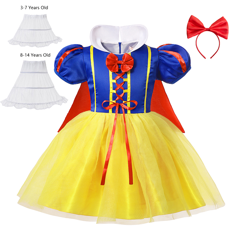 Gaun Putri Salju Putih Kostum  - Summer Clothing Kids ulasan dan harga