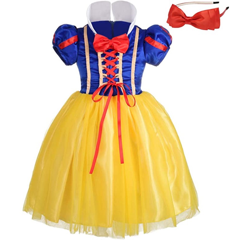Gaun Putri Salju Putih Kostum  - Summer Clothing Kids ulasan dan harga