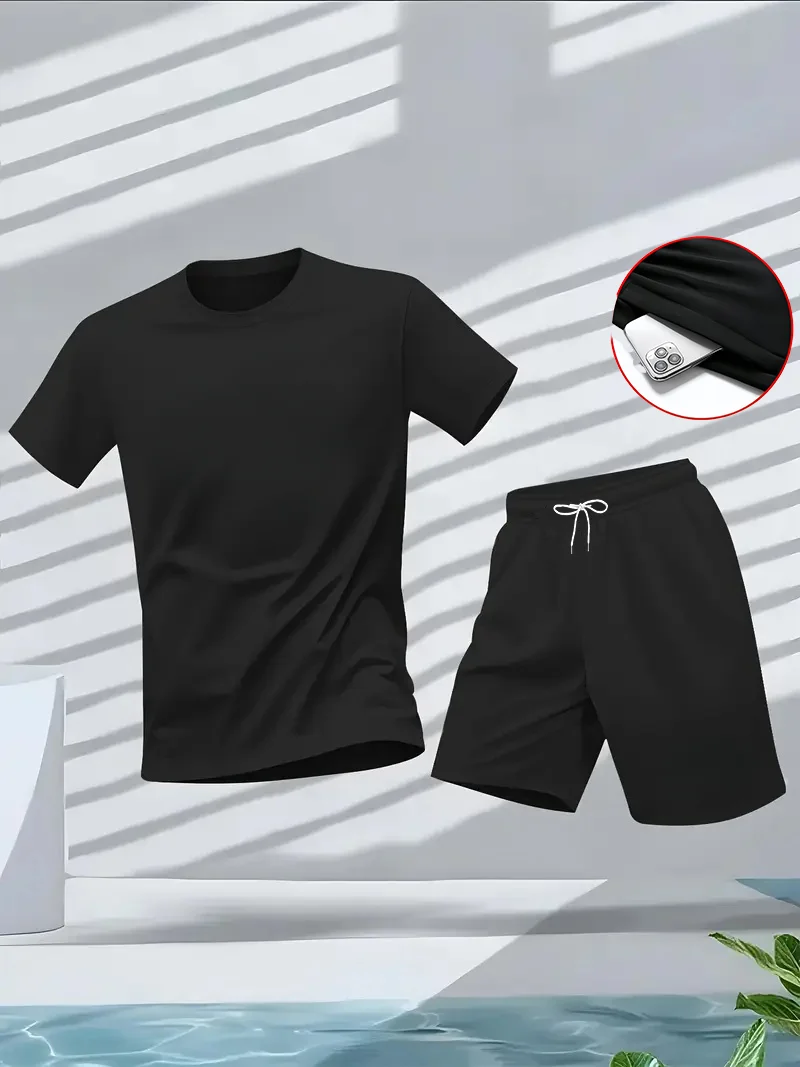 Setelan Pria 2 Potong Set Paka - Summer Clothes Fashion ulasan dan harga