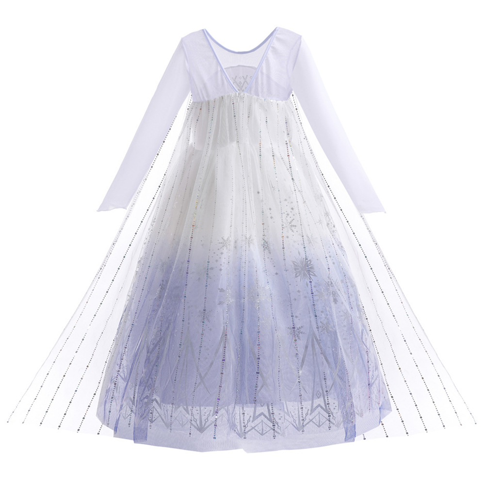 Gaun Elsa Putih Kostum Putri C - Summer Clothing Kids ulasan dan harga