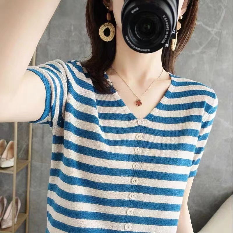 Kaos Wanita Lengan Pendek Baha - Summer Clothing Label ulasan dan harga