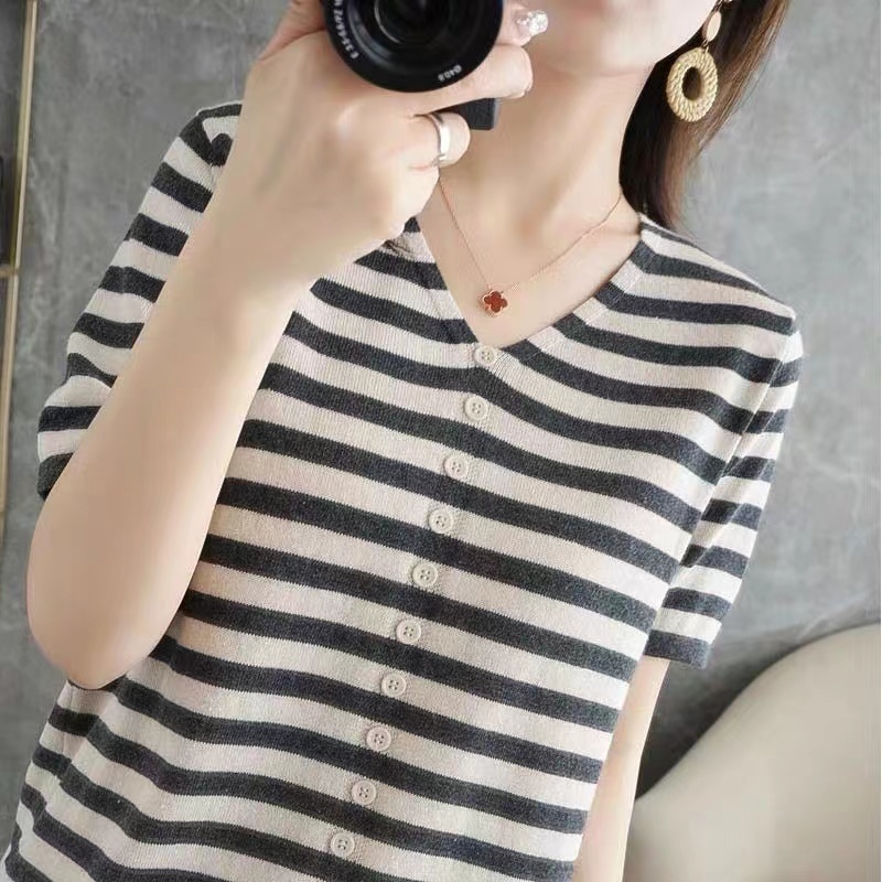 Kaos Wanita Lengan Pendek Baha - Summer Clothing Label ulasan dan harga
