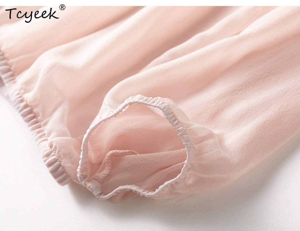 Tcyeek Atasan Wanita Sutra Mur - Summer Clothing Tops ulasan dan harga