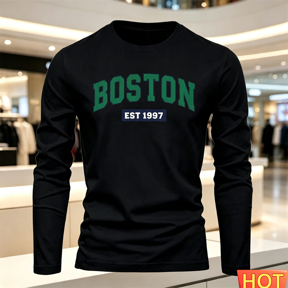 Kaos Lengan Panjang Pria Musim - Summer Clothes Fashion ulasan dan harga