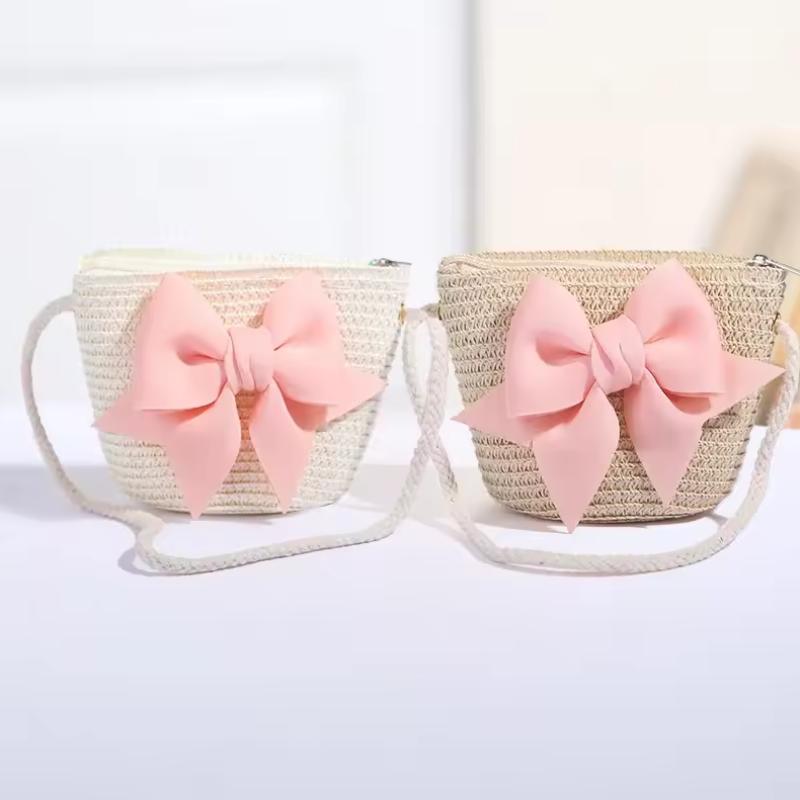 Tas Bahu Jerami Pita Lucu untu - Beach Bag Straw ulasan dan harga