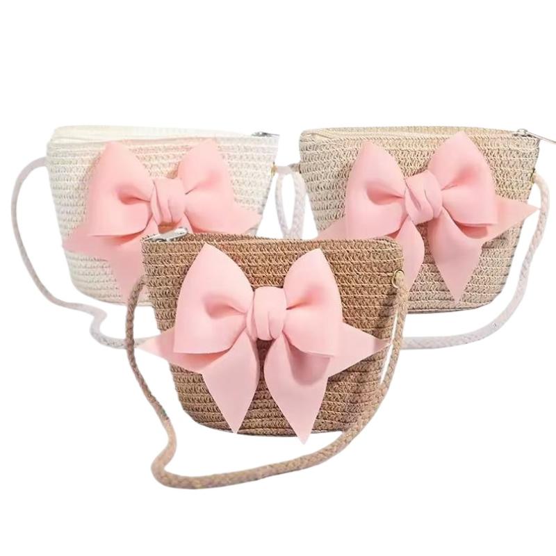 Tas Bahu Jerami Pita Lucu untu - Beach Bag Straw ulasan dan harga