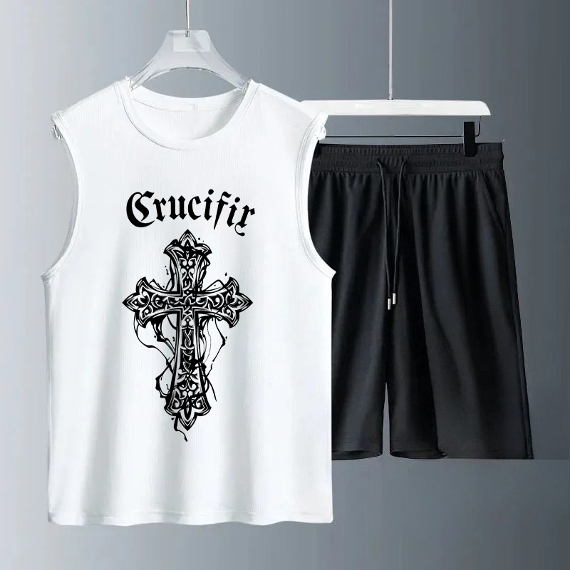 Set Tank Top Pria Musim Panas  - Summer Youth Clothing ulasan dan harga