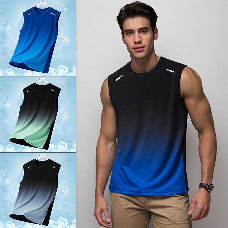 Rompi Olahraga Pria Gradient,  - Summer Clothing For Teens ulasan dan harga