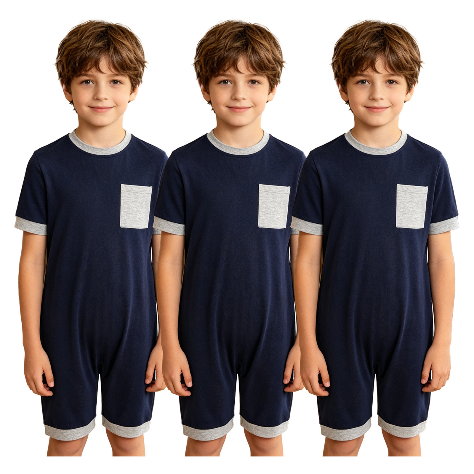 3pcs Romper Anak Laki-laki Per - Summer Clothing Boys ulasan dan harga