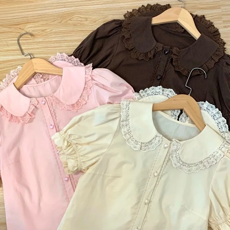 Kemeja Lolita Kawaii Jepang Mu - Summer Clothing Kids ulasan dan harga