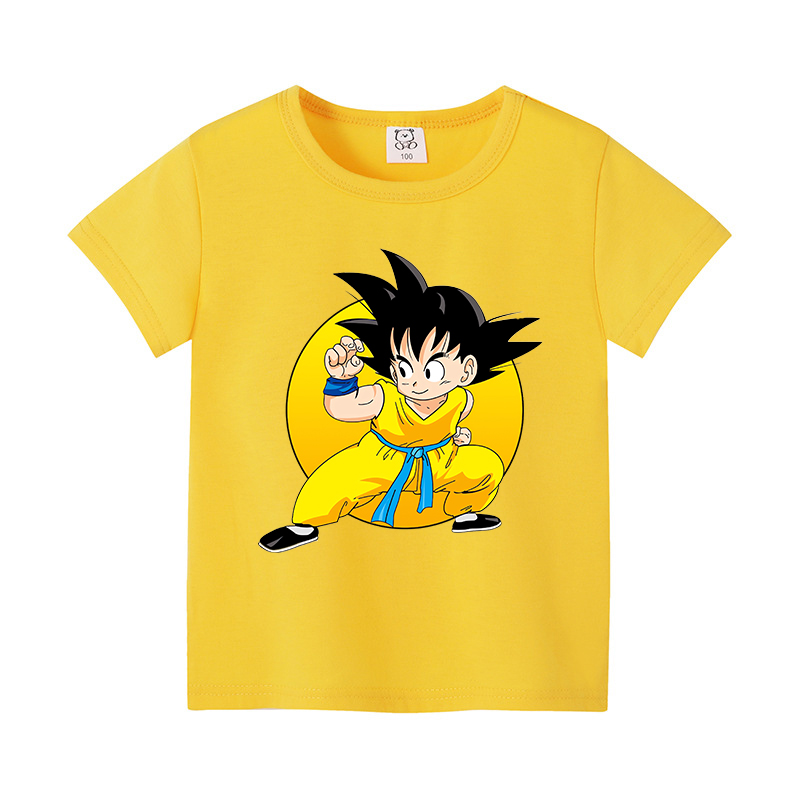 Kaus Dragon Ball Goku Pakaian  - Summer Clothing Boys ulasan dan harga