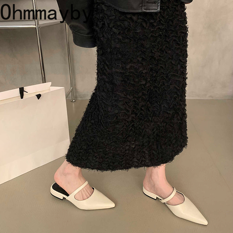 Sandal Muels Wanita Ujung Lanc - Summer Clothing Accessories ulasan dan harga