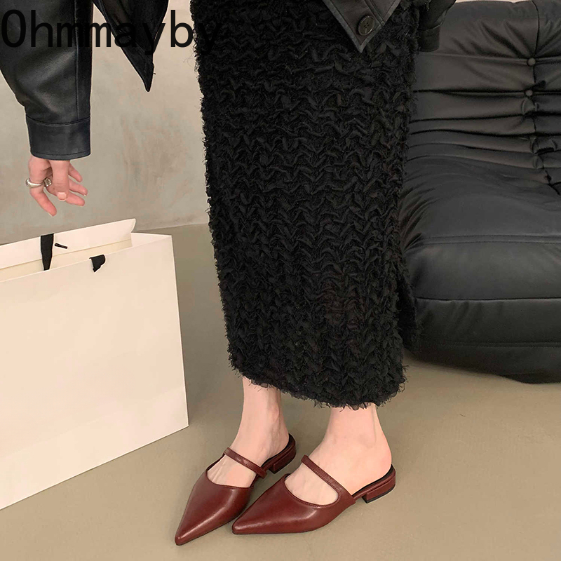 Sandal Muels Wanita Ujung Lanc - Summer Clothing Accessories ulasan dan harga