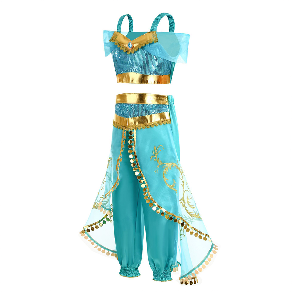 Kostum Fantasi Jasmine untuk A - Summer Clothing Kids ulasan dan harga