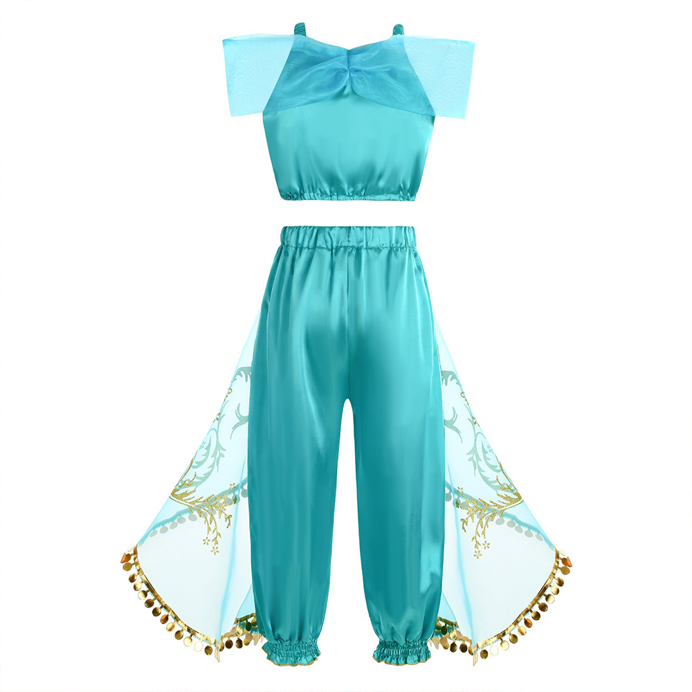 Kostum Fantasi Jasmine untuk A - Summer Clothing Kids ulasan dan harga