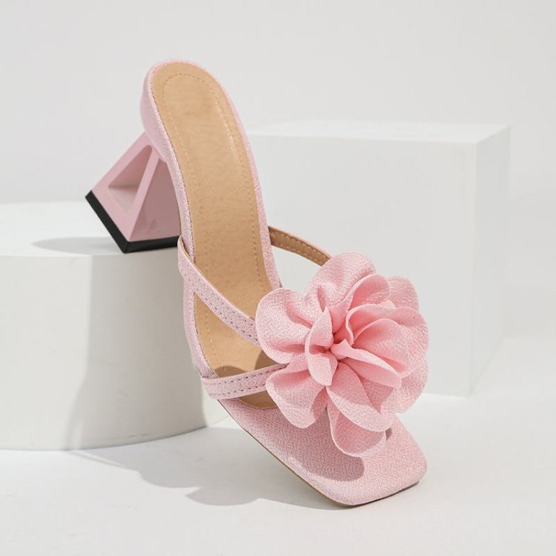 Sandal Dekorasi Bunga 3D Wanit - Summer Clothing Accessories ulasan dan harga