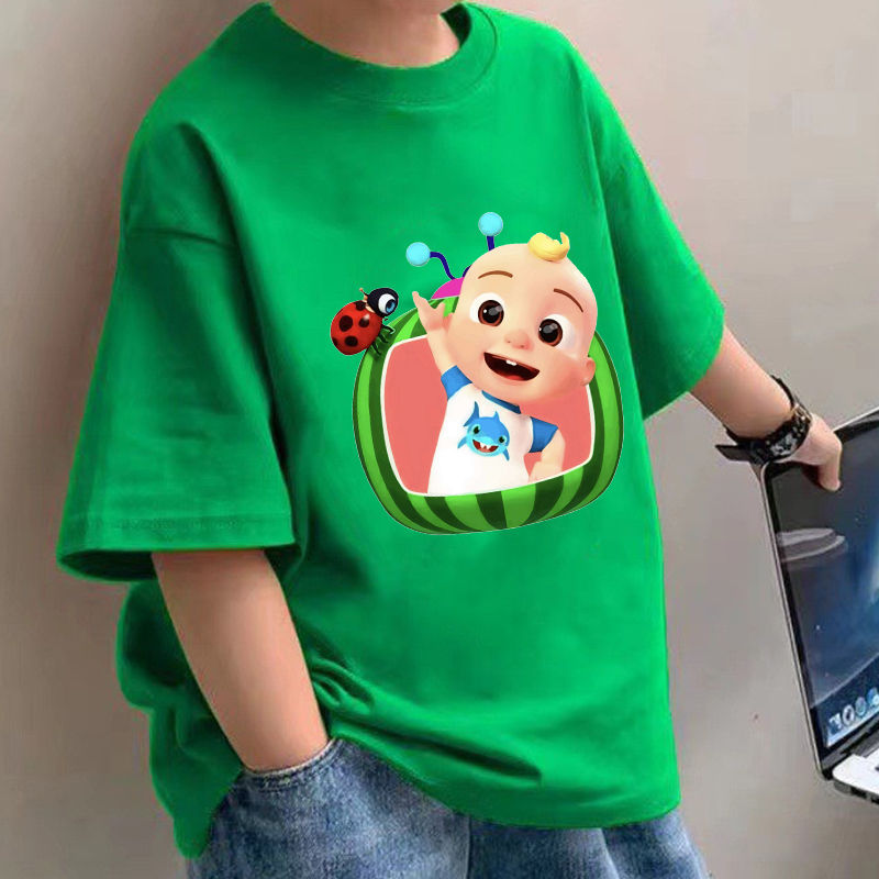 Kaus Bayi Cocomelons Kaus Leng - Summer Clothing Boys ulasan dan harga