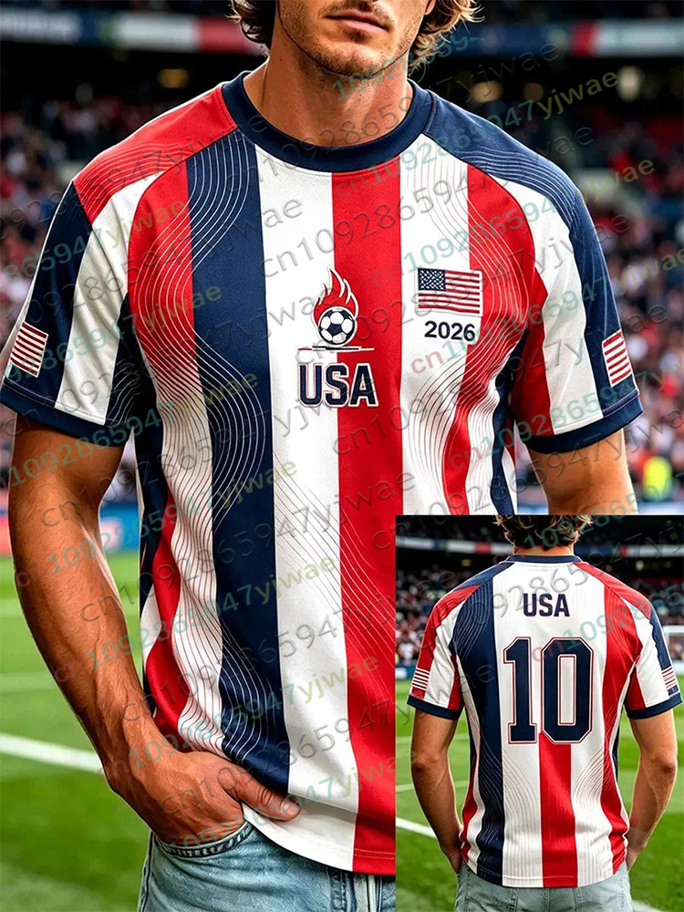 Jersey Sepak Bola Amerika 2026 - Summer Clothing For Teens ulasan dan harga